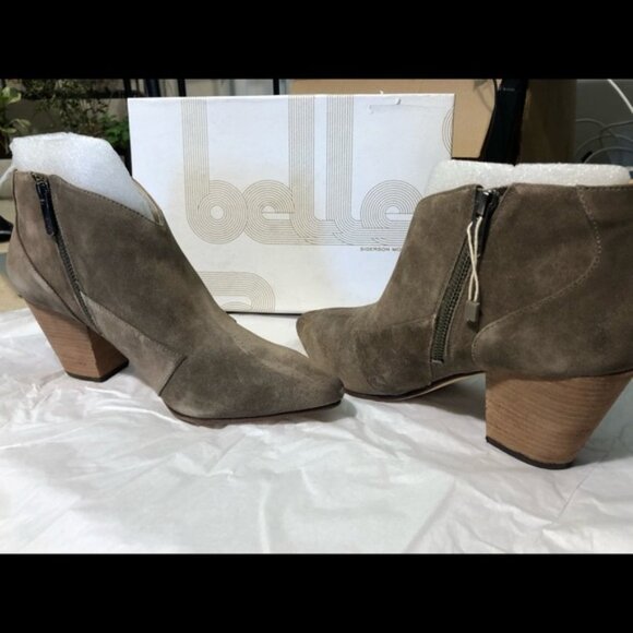 🔥 FIRE SALE CLOSET CLOSING🔥 Belle by Sigerson Morrison Yoko Bootie Suede 10.5 - Picture 5 of 6